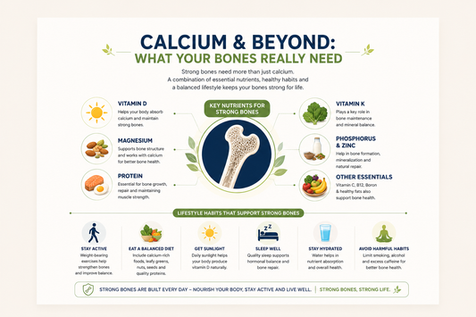 Calcium & Beyond: What Your Bones Really Need