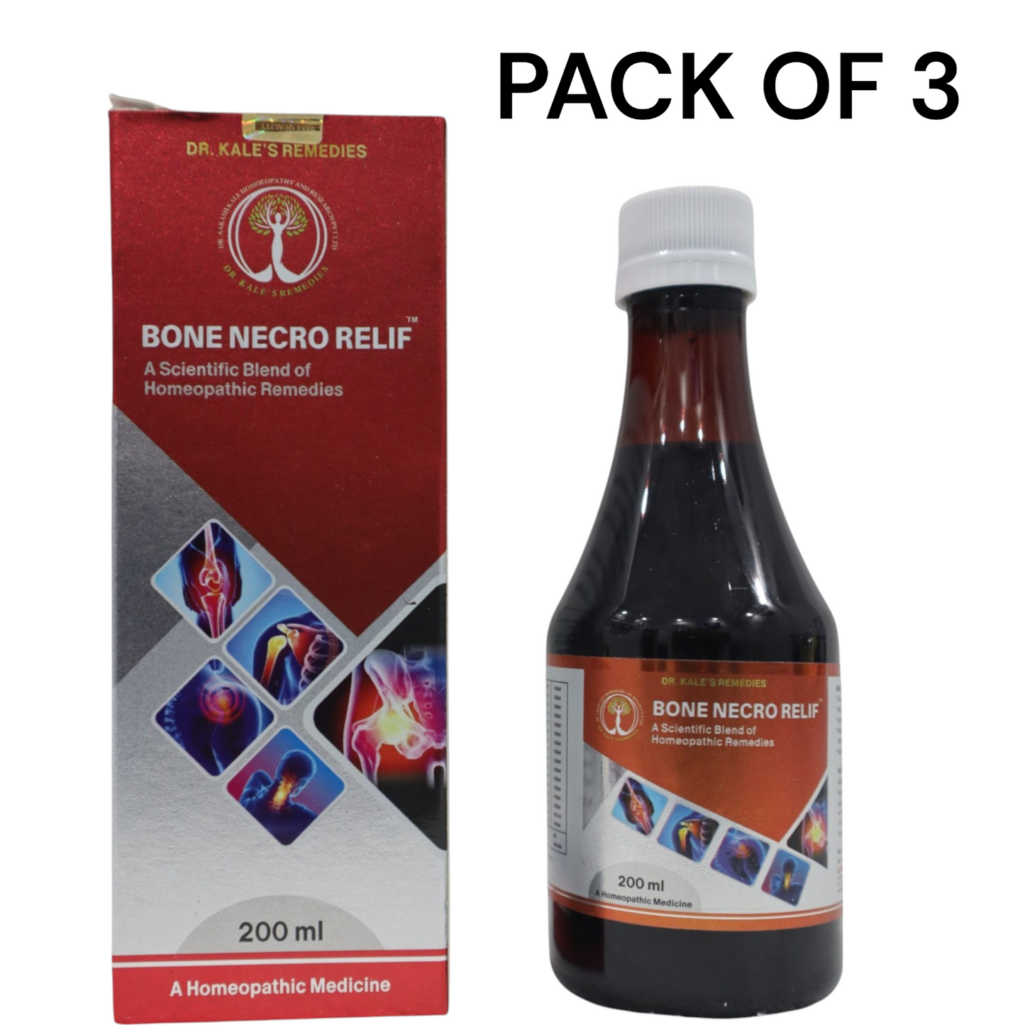 BoneNecroRelif Syrup 200ml (PACK OF 3)