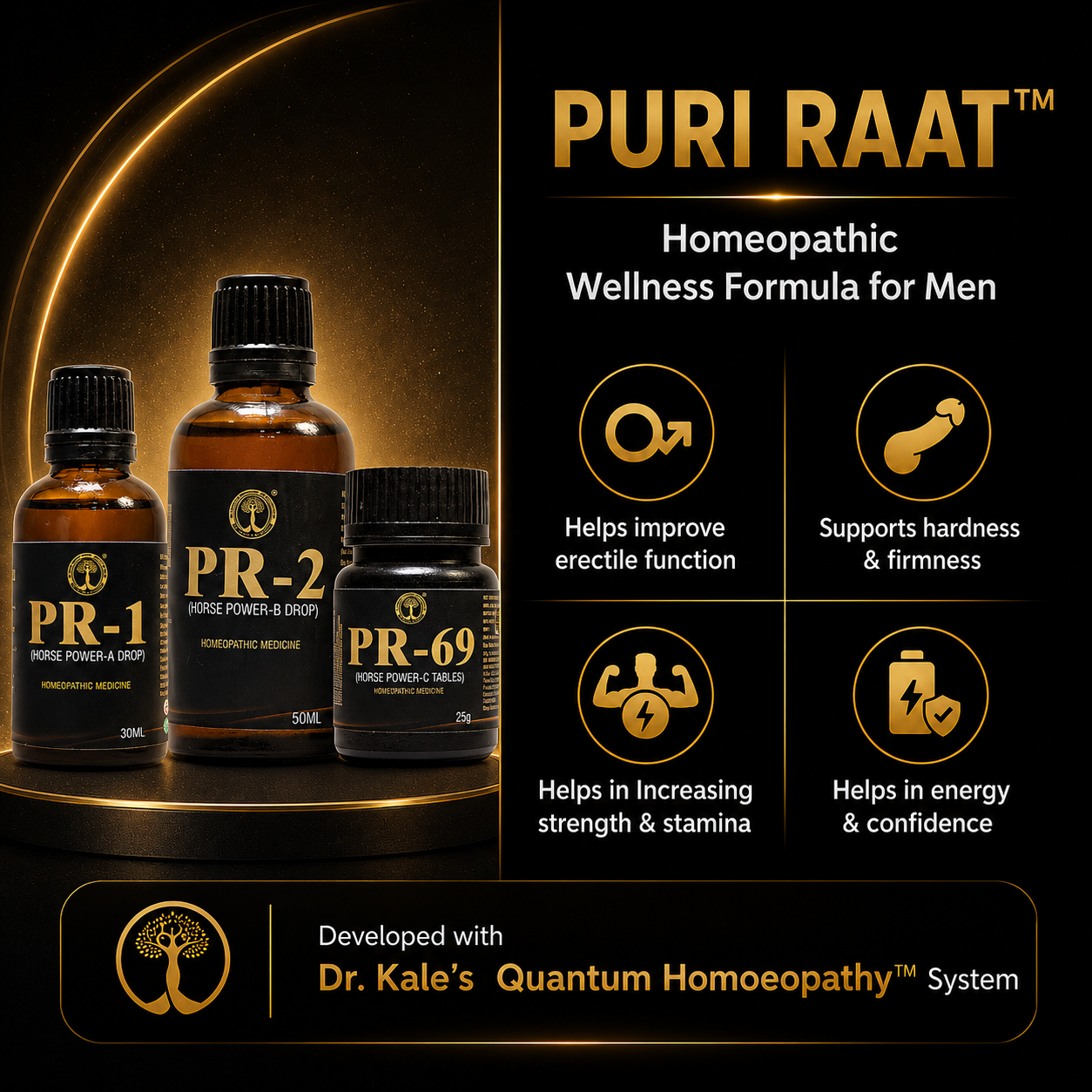 PURI RAAT™️  Male Performance Kit